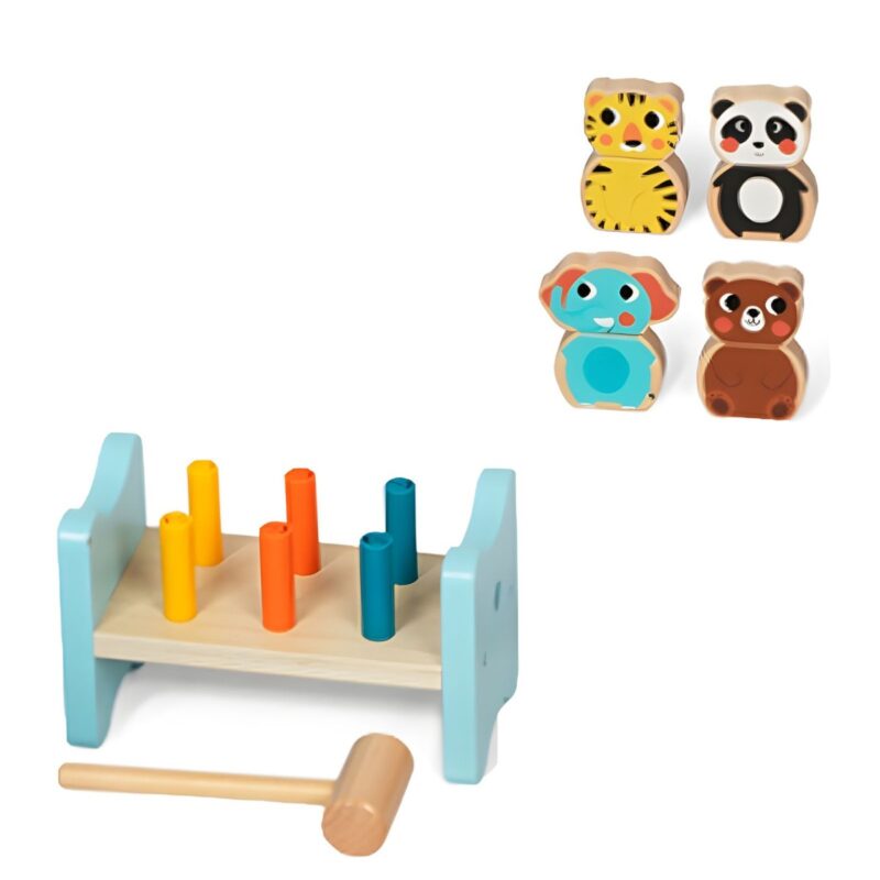 Montessori edukacinis 7in1 sensorinis rinkinys vaikams