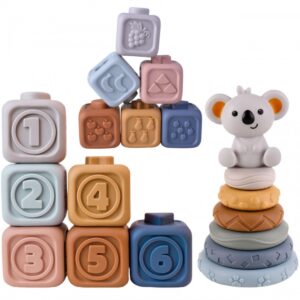Sensorinių žaislų rinkinys kūdikiams „Koala“ – Woopie Baby