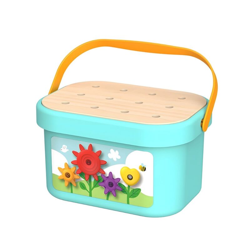 Tooky Toy Montessori kūrybinė galvosūkių dėžutė