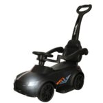 Stumiama mašinėlė su garsu ir šviesomis, juoda