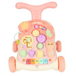 Interaktyvus muzikinis stalas - stumdukas 3in1, rožinis