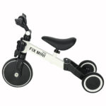 Trike Fix Mini balansinis triratukas 3in1 su pedalais, baltas