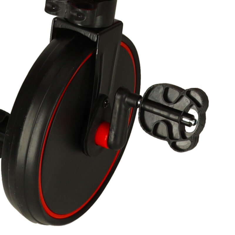 Balansinis triratukas vaikams su pedalais 3in1, raudonas