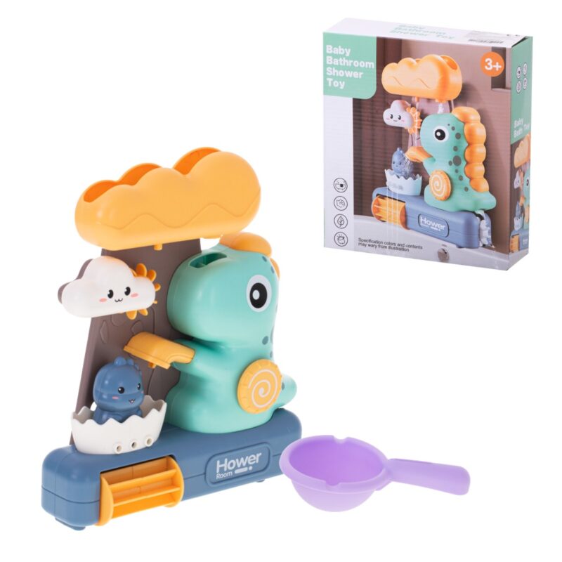 Vonios žaislinis dušas "Dinozaurai" Vonios žaislinis dušas "Dinozaurai"