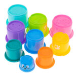 Edukaciniai puodeliai "Skaičiai ir vaisiai"