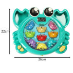 Interaktyvus 2in1 žvejybos žaidimas "Krabai"