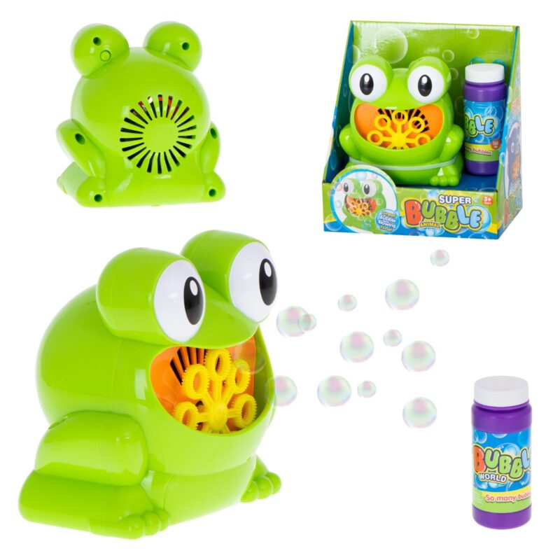 Muilo burbulų pūtimo žaislas "Varlytė" Muilo burbulų pūtimo žaislas "Varlytė"