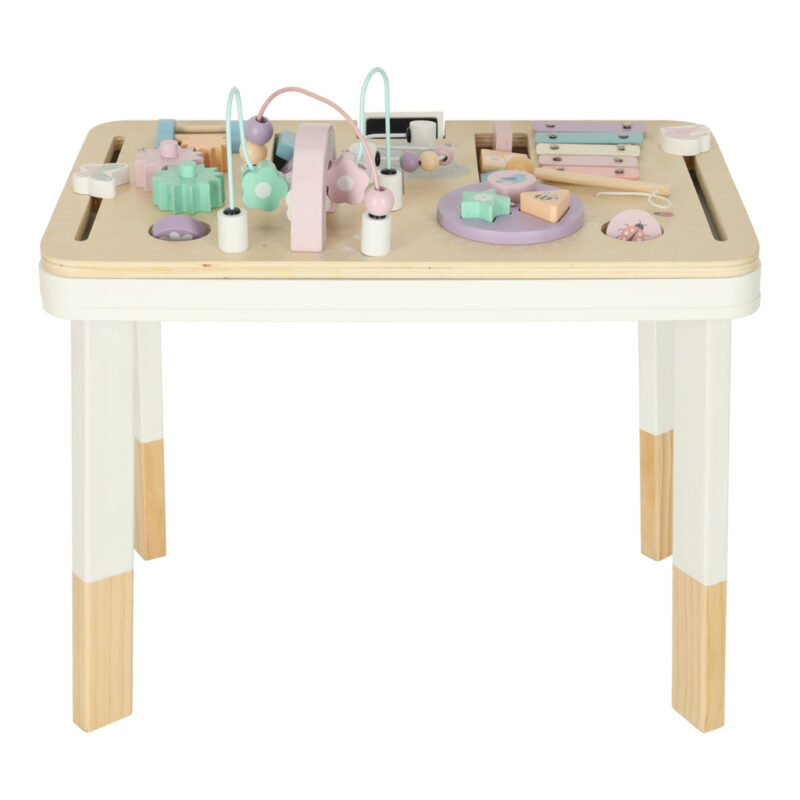 Medinis Montessori sensorinis veiklos stalas vaikams