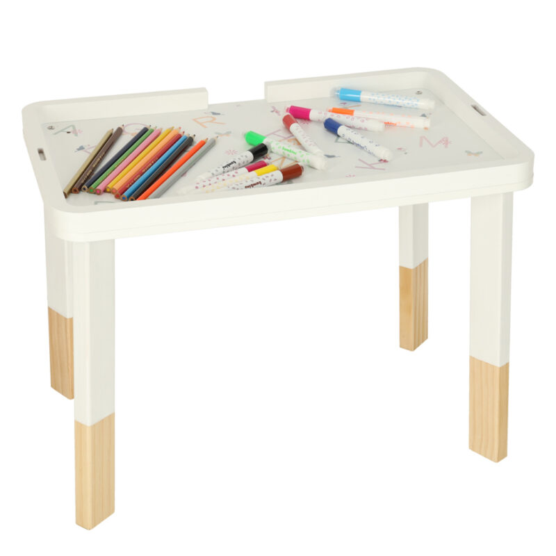 Medinis Montessori sensorinis veiklos stalas vaikams