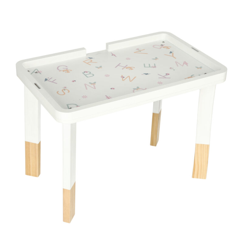 Medinis Montessori sensorinis veiklos stalas vaikams