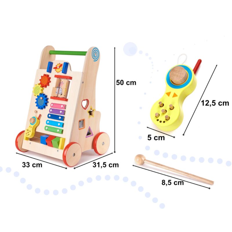 Medinis lavinamasis stumdukas vaikams – 6in1