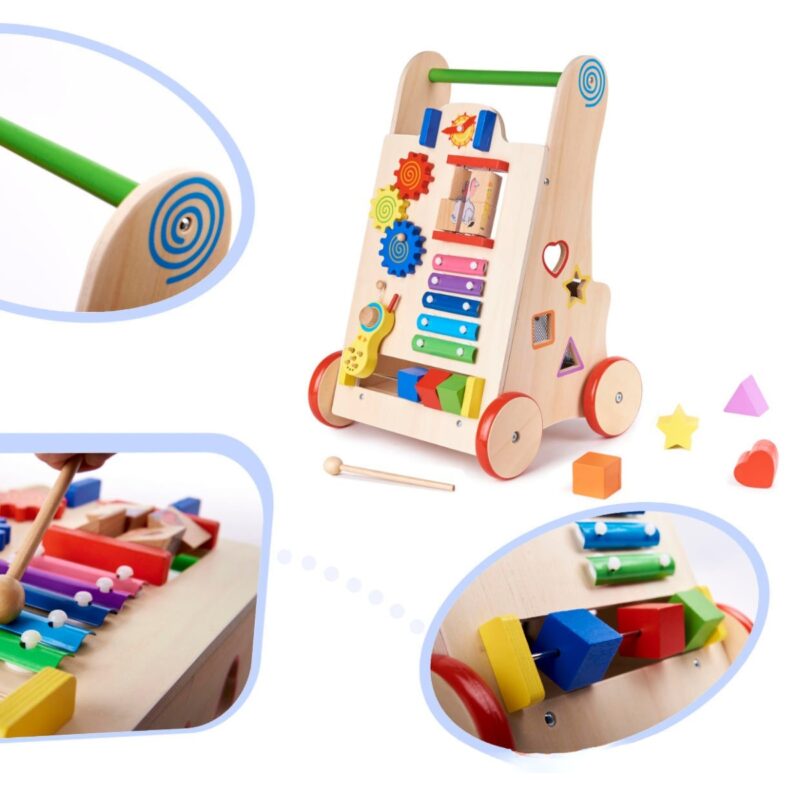 Medinis lavinamasis stumdukas vaikams – 6in1