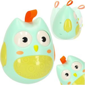 Jutiminis balansinis žaislas „Pelėda“ kūdikiams