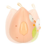 Jutiminis balansinis žaislas "Pelėda", rožinis