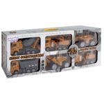 XXL statybinių transporto priemonių rinkinys 6in1