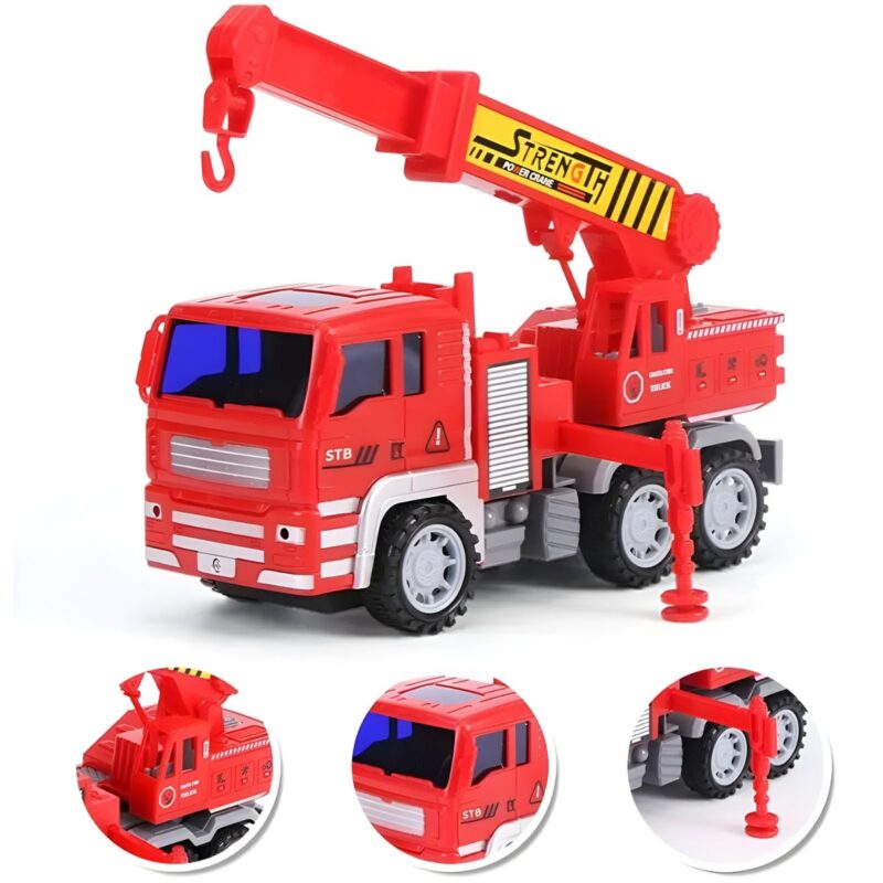 XXL Transporto priemonių rinkinys 6in1 "Ugniagesių komanda"