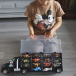 Automobilių transporteris „Dinozaurai“ vaikams