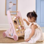 VIGA edukacinis medinis stumdukas, rožinis