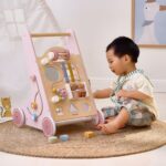 VIGA edukacinis medinis stumdukas, rožinis