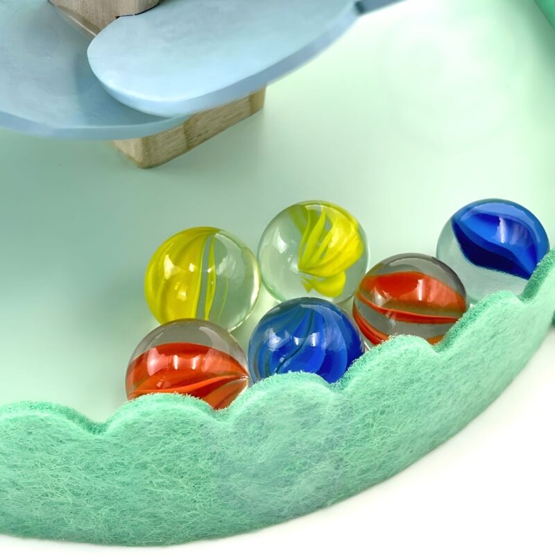 Woopie Green medinis Montessori vaivorykštės bokštas "Medelis"