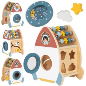 Medinė sensorinė veiklos raketa "Kosmoso nuotykiai"