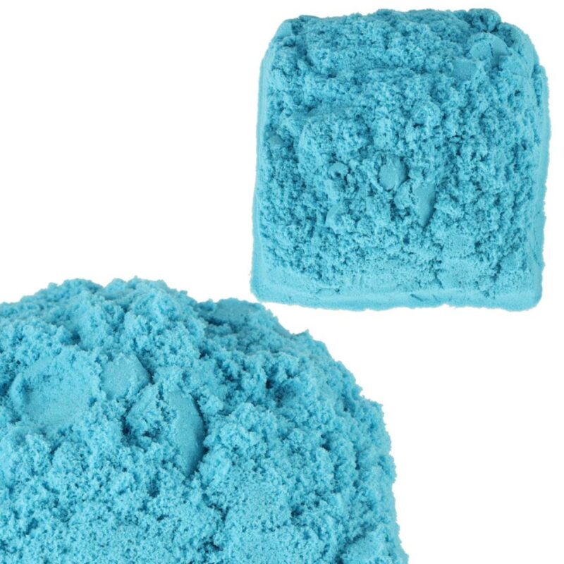 Kinetinis smėlis vaikams 1 kg, mėlynas