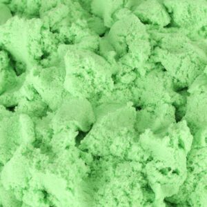 Kinetinis smėlis vaikams 1 kg, žalias