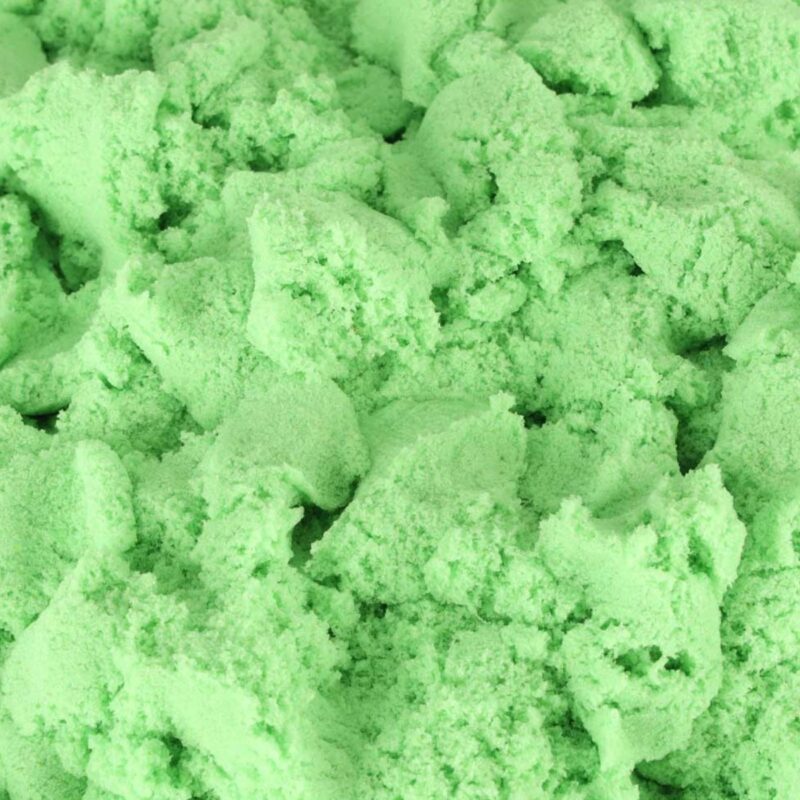 Kinetinis smėlis vaikams 1 kg, žalias