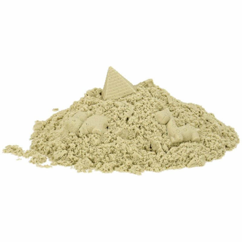 Kinetinis smėlis vaikams 1 kg, natūralios spalvos