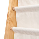 Medinė vaikiška knygų lentyna