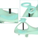 Gravitacinė mašinėlė su LED šviečiančiais ratais, mėtinė