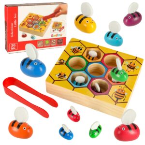 Montessori edukacinis žaidimas "Bičių korys"