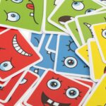 Kaladėlių dėlionė su kortelėmis "Emocijos"