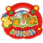 Edukacinis muzikinis pianinas "Gyvūnų ūkis"