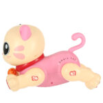 Interaktyvus šokinėjantis ir dainuojantis katinas valdomas RC, rožinis