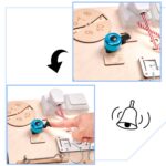 Medinė sensorinė manipuliavimo lenta 75x50 cm