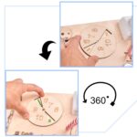 Medinė sensorinė manipuliavimo lenta 75x50 cm, rožinė