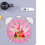 Medinė manipuliacinė lenta "Katinėlis"