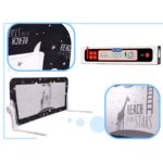 Apsauginis lovos bortelis vaikams nuo 18 mėn 150 cm, juoda