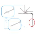 Apsauginis lovos bortelis vaikams 120 cm, juoda