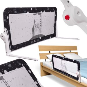 Apsauginis lovos bortelis 120 cm, juodas