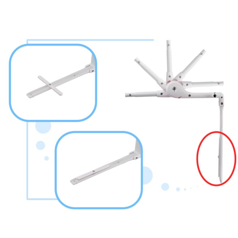 Apsauginis lovos bortelis vaikams 120 cm, juoda