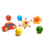 XXL Medinis montessori kamuoliukų takas