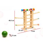 XXL Medinis montessori kamuoliukų takas
