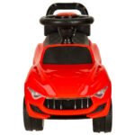 Paspiriama mašinėlė su garsu ir šviesomis, raudona