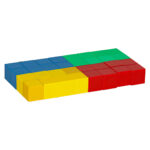 Magnetinės kubinės konstrukcinės kaladėlės (32 det.)