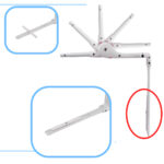 Apsauginis lovos bortelis 90 cm, rožinis