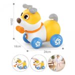 Interaktyvus stumdukas šuniukas su rankenėle „Draugystės žingsniai“ 2in1