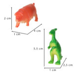 Figūrėlių rinkinys "Jūros gyvūnai ir dinozaurai" (48vnt.)