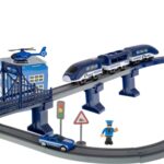 Policijos stotis ir elektrinis traukinys ~300cm (92 el.)